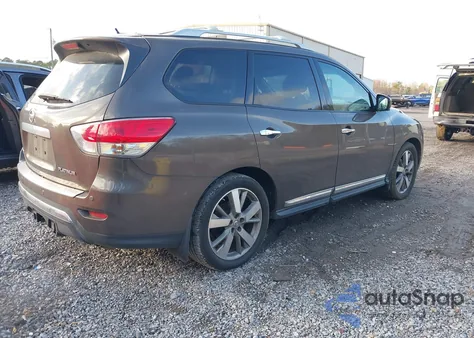 2016 Nissan Pathfinder Platinum/S/Sl/Sv z USA, uszkodzony, nr VIN 5N1AR2MN3GC611043